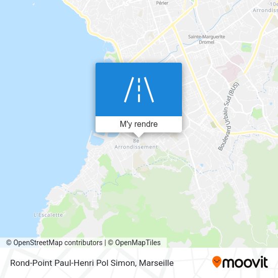 Rond-Point Paul-Henri Pol Simon plan