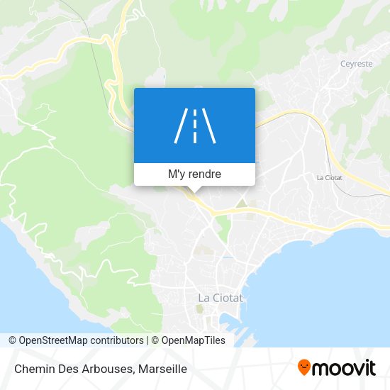 Chemin Des Arbouses plan