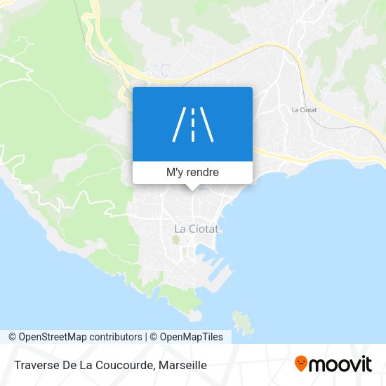 Traverse De La Coucourde plan