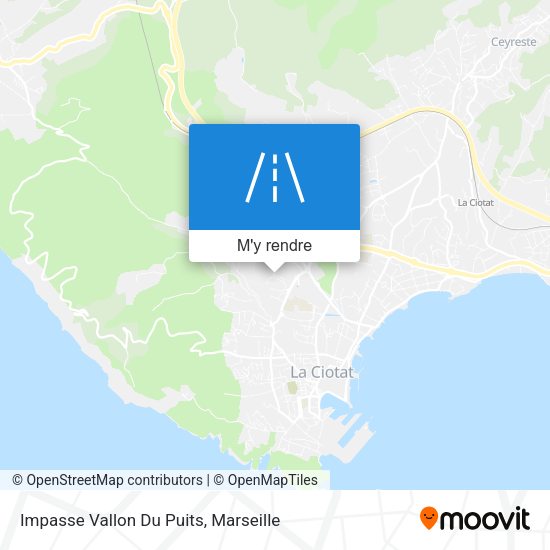 Impasse Vallon Du Puits plan