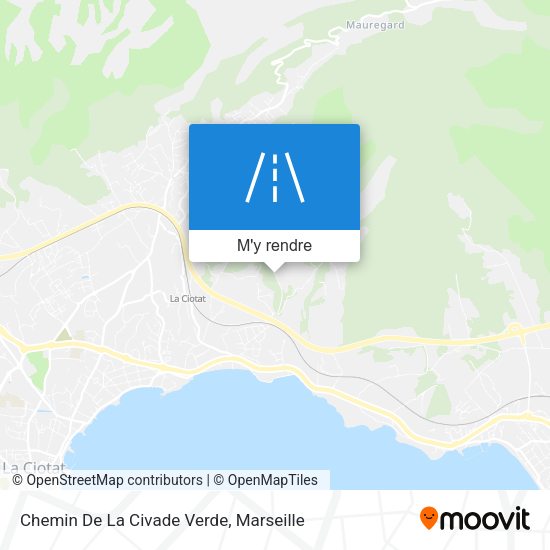 Chemin De La Civade Verde plan