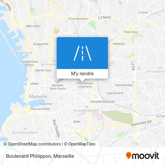 Boulevard Philippon plan