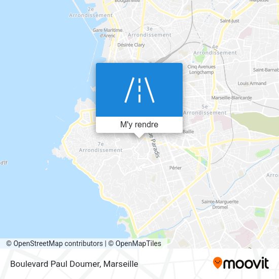 Boulevard Paul Doumer plan