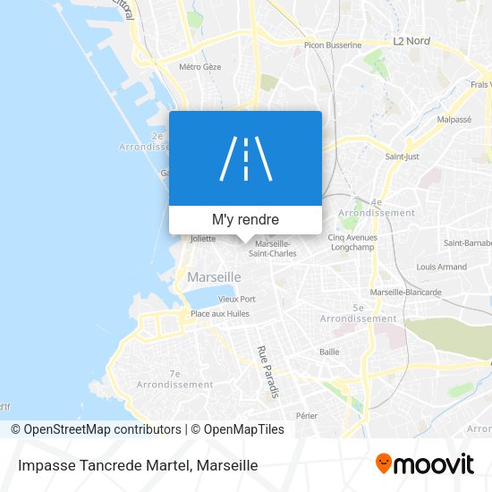 Impasse Tancrede Martel plan