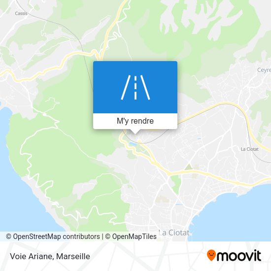 Voie Ariane plan