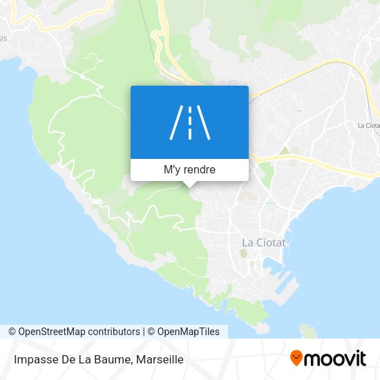Impasse De La Baume plan