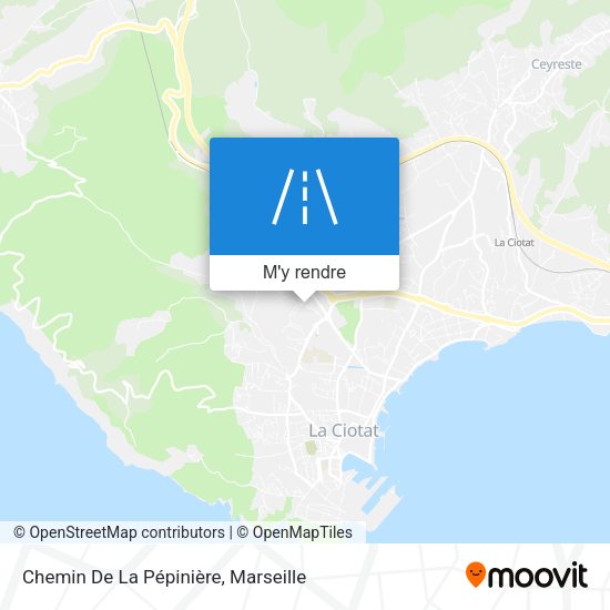 Chemin De La Pépinière plan