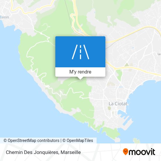 Chemin Des Jonquières plan