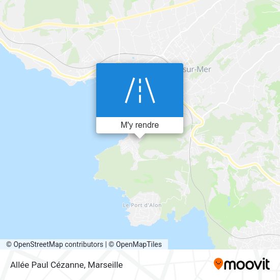 Allée Paul Cézanne plan