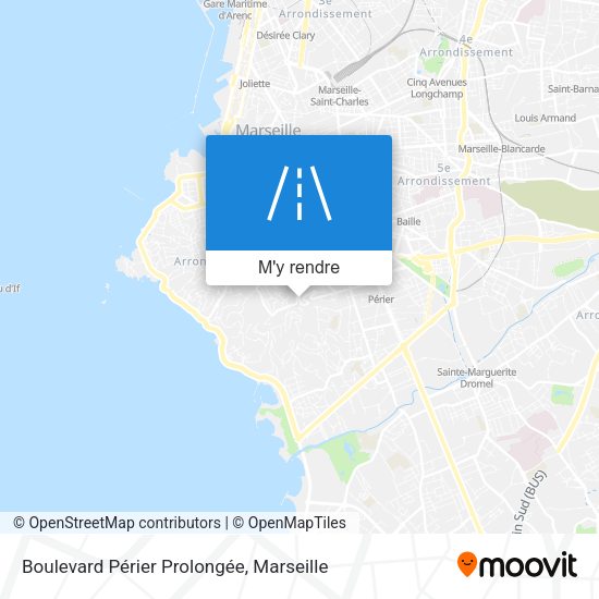 Boulevard Périer Prolongée plan