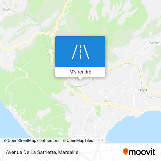 Avenue De La Sarriette plan
