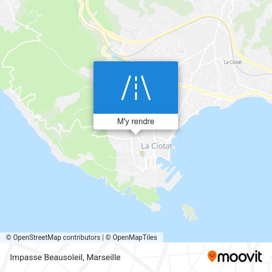 Impasse Beausoleil plan