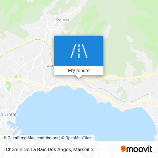 Chemin De La Baie Des Anges plan