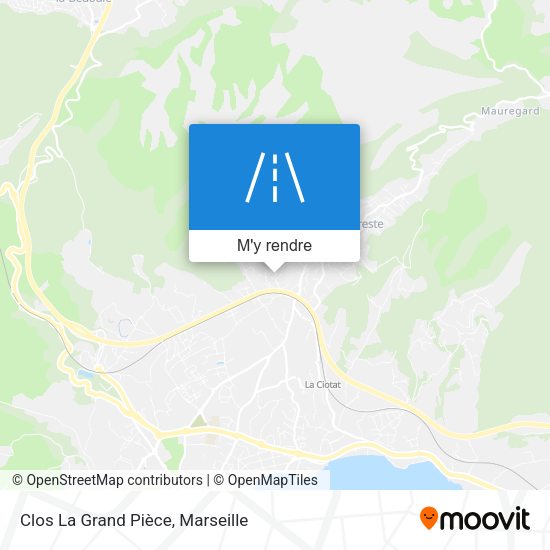 Clos La Grand Pièce plan