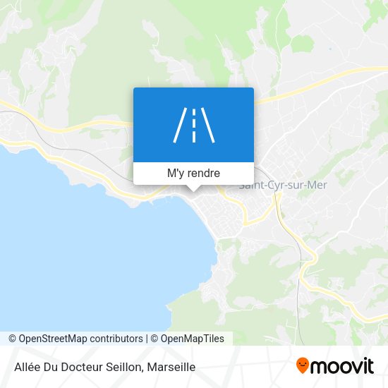 Allée Du Docteur Seillon plan
