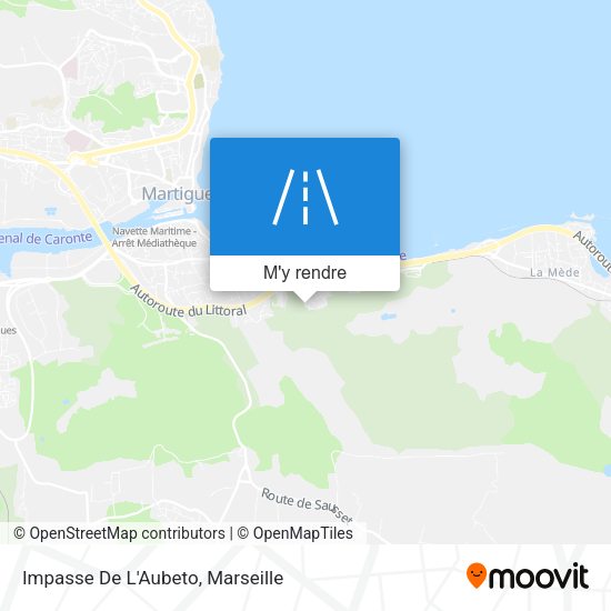 Impasse De L'Aubeto plan