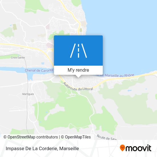Impasse De La Corderie plan