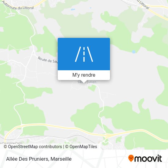 Allée Des Pruniers plan