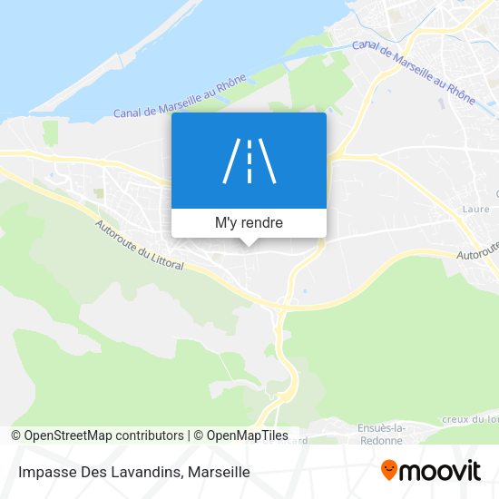 Impasse Des Lavandins plan