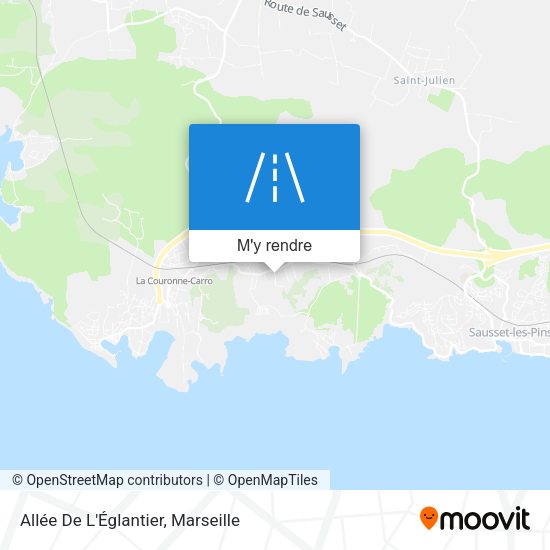 Allée De L'Églantier plan