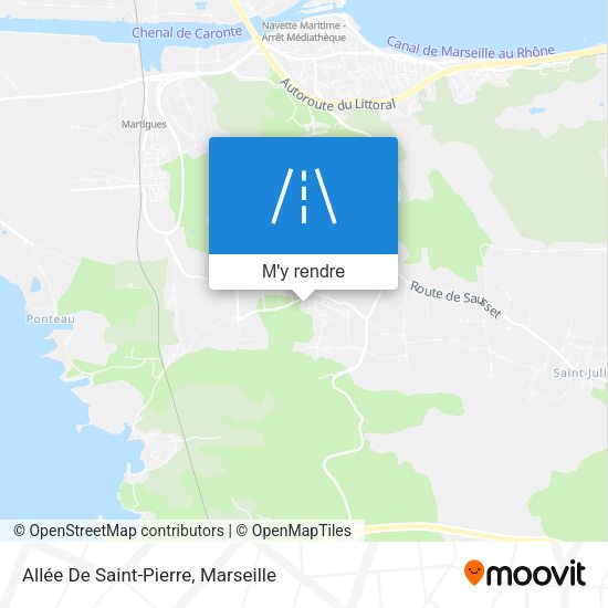 Allée De Saint-Pierre plan