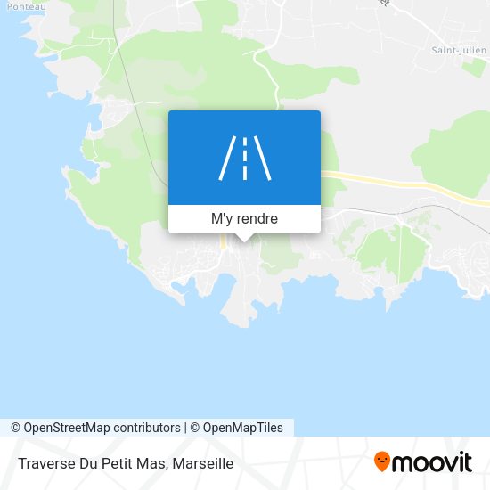 Traverse Du Petit Mas plan