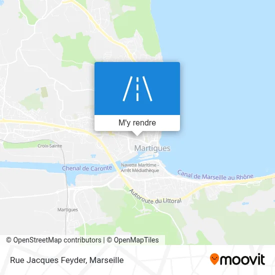 Rue Jacques Feyder plan