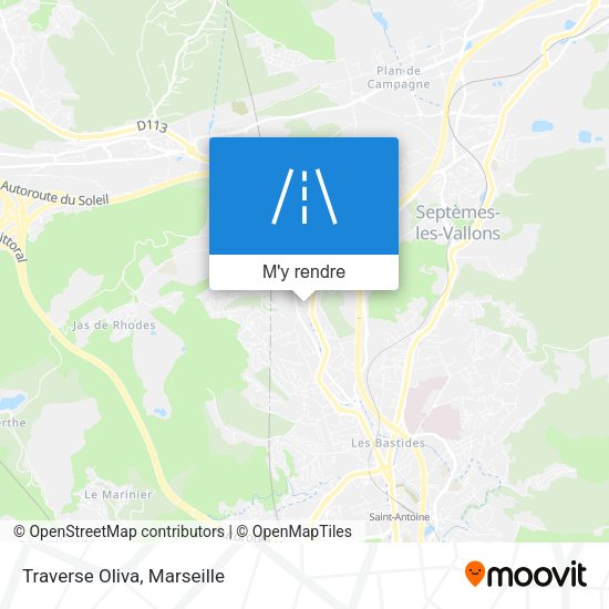 Traverse Oliva plan