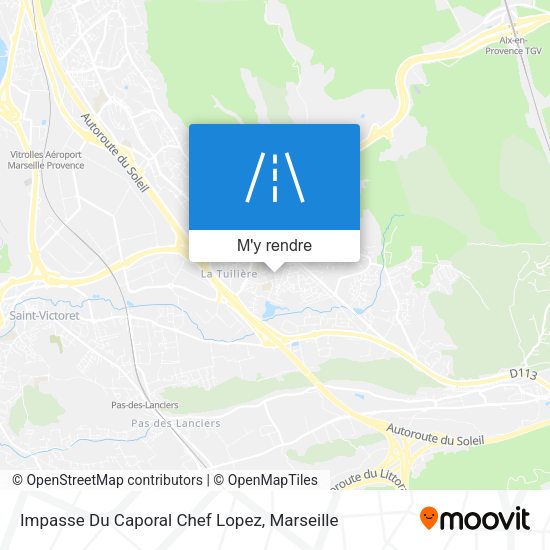 Impasse Du Caporal Chef Lopez plan