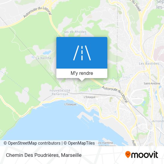 Chemin Des Poudrières plan