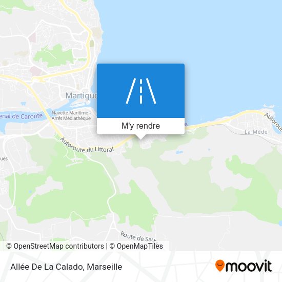 Allée De La Calado plan