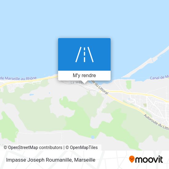 Impasse Joseph Roumanille plan