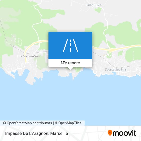 Impasse De L'Aragnon plan