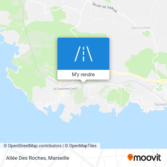 Allée Des Roches plan