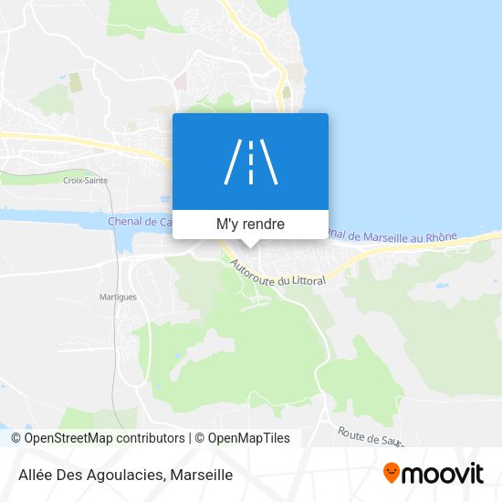 Allée Des Agoulacies plan