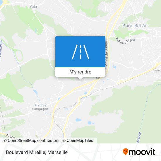 Boulevard Mireille plan