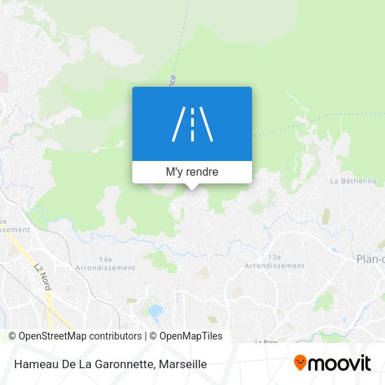Hameau De La Garonnette plan