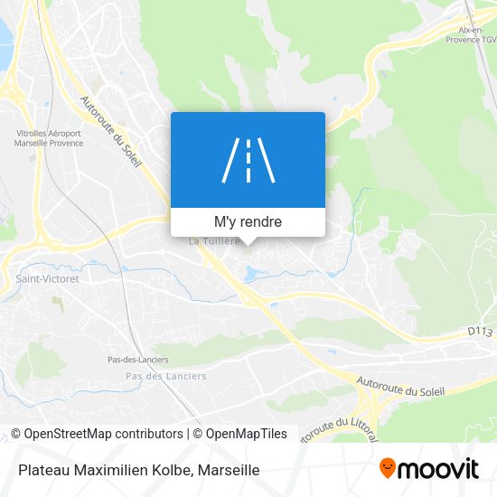 Plateau Maximilien Kolbe plan