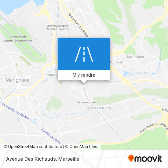 Avenue Des Richauds plan