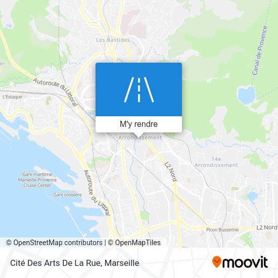 Cité Des Arts De La Rue plan