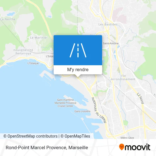 Rond-Point Marcel Provence plan