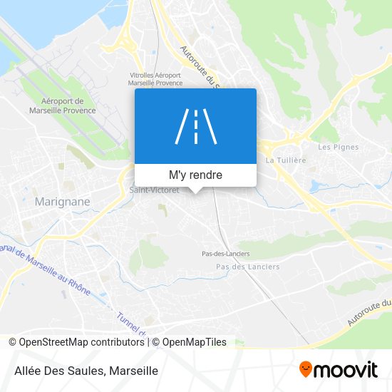 Allée Des Saules plan