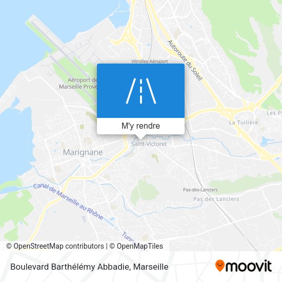 Boulevard Barthélémy Abbadie plan