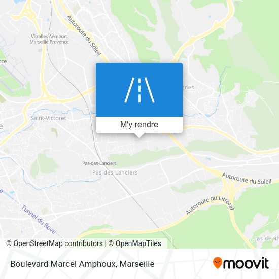 Boulevard Marcel Amphoux plan