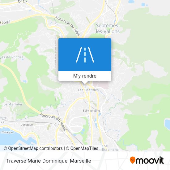 Traverse Marie-Dominique plan