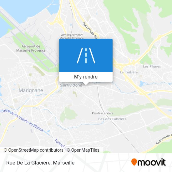 Rue De La Glacière plan