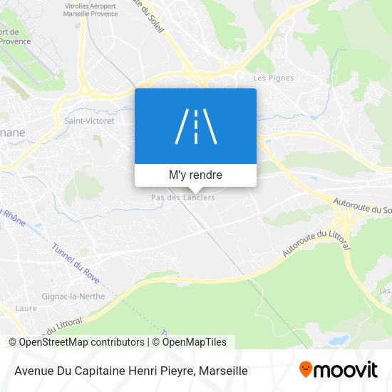 Avenue Du Capitaine Henri Pieyre plan