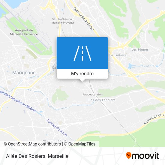 Allée Des Rosiers plan