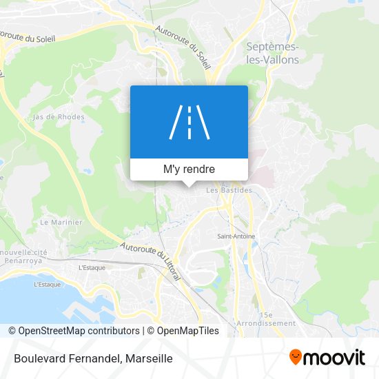Boulevard Fernandel plan