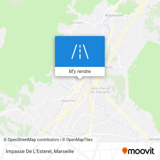 Impasse De L'Esterel plan
